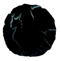 Dragon Aura 18  Premium Round Cushion  by StuffOrSomething