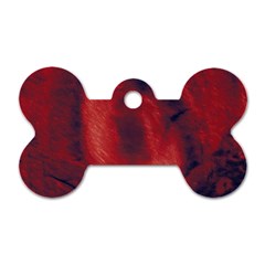 Blood Waterfall Dog Tag Bone (two Sided) by LokisStuffnMore