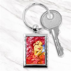 Tears Of Blood Key Chain (rectangle) by icarusismartdesigns