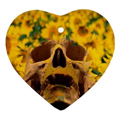 Sunflowers Heart Ornament by icarusismartdesigns