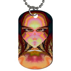 Cat Woman Dog Tag (two-sided)  by icarusismartdesigns