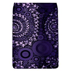 Deep Purple Swirls Removable Flap Cover (small) by OCDesignss