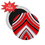 Pattern 2.25  Button Magnet (10 pack) Front