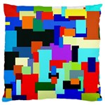 Pattern Large Flano Cushion Case (Two Sides) Front