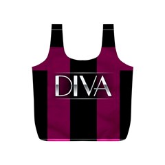 Pink Diva  Reusable Bag (s) by OCDesignss