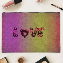 Love Abstract  Cosmetic Bag (xxl) by OCDesignss