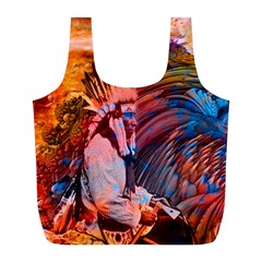 Astral Dreamtime Reusable Bag (l) by icarusismartdesigns