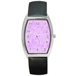 Hidden Pain In Purple Tonneau Leather Watch Front
