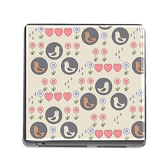 Love Birds Memory Card Reader With Storage (square) by Kathrinlegg