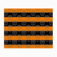 Deathrock Stripes Glasses Cloth (small, Two Sided) by ArtistRoseanneJones