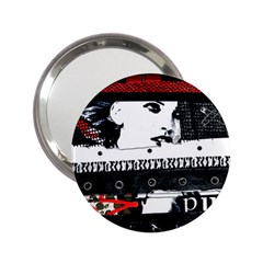 Punk Chick Handbag Mirror (2 25 ) by ArtistRoseanneJones