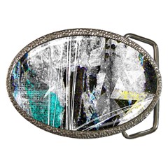 Urban Funk Belt Buckle (oval) by ArtistRoseanneJones