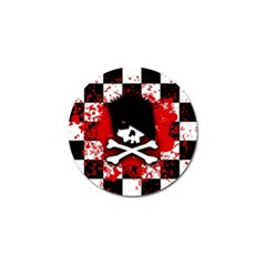 Emo Skull Golf Ball Marker 10 Pack by ArtistRoseanneJones