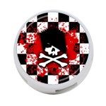 Emo Skull 4-Port USB Hub (One Side) Front