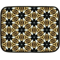 Faux Animal Print Pattern Fleece Blanket (mini) by GardenOfOphir