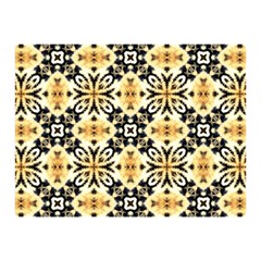 Faux Animal Print Pattern Double Sided Flano Blanket (mini)  by GardenOfOphir