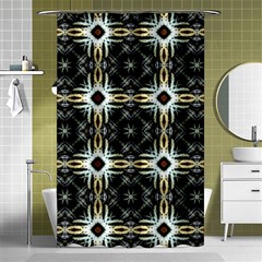 Faux Animal Print Pattern Shower Curtain 48  X 72  (small)  by GardenOfOphir