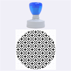 Cute Pretty Elegant Pattern Rubber Round Stamps (large) by GardenOfOphir