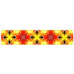 Cute Pretty Elegant Pattern Flano Scarf (Small)  Back