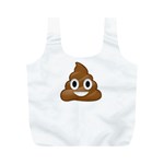 Poop Full Print Recycle Bags (M)  Front