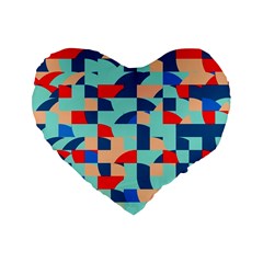 Miscellaneous Shapes Standard 16  Premium Heart Shape Cushion  by LalyLauraFLM