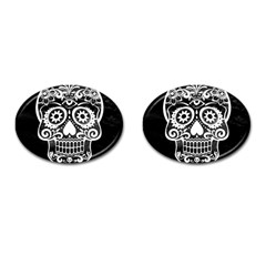 Skull Cufflinks (oval) by ImpressiveMoments