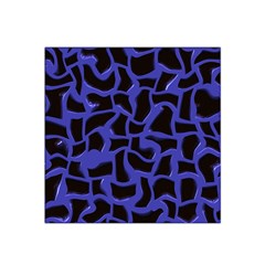 Purple Holes Satin Bandana Scarf by LalyLauraFLM