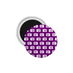 Modern Chic Vector Camera Illustration Pattern 1 75  Magnets by GardenOfOphir