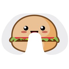 Kawaii Burger Travel Neck Pillows by KawaiiKawaii
