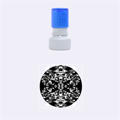 Abstract 4 Rubber Round Stamps (small) by icarusismartdesigns