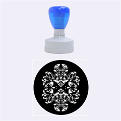 Abstract 5 Rubber Round Stamps (medium) by icarusismartdesigns
