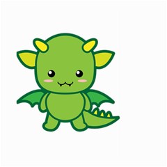 Kawaii Dragon Large Garden Flag (two Sides) by KawaiiKawaii