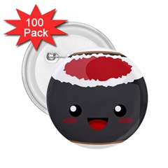Kawaii Sushi 2 25  Buttons (100 Pack)  by KawaiiKawaii