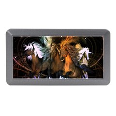 Wonderful Horses In The Universe Memory Card Reader (mini) by FantasyWorld7