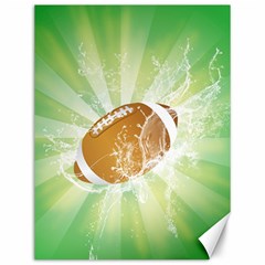 American Football  Canvas 12  X 16   by FantasyWorld7