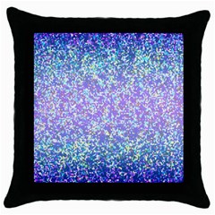 Glitter 2 Throw Pillow Cases (black) by MedusArt