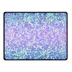Glitter 2 Double Sided Fleece Blanket (small)  by MedusArt