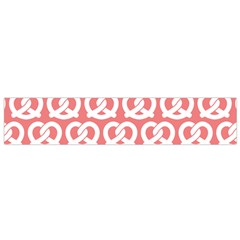 Chic Pretzel Illustrations Pattern Flano Scarf (small)  by GardenOfOphir