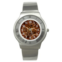 Steampunk In Rusty Metal Stainless Steel Watches by FantasyWorld7