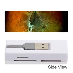 Beautiful Abstract Floral Design Memory Card Reader (stick)  by FantasyWorld7