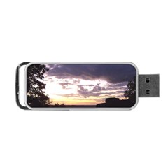  Sunset Over The Valley Portable Usb Flash (two Sides) by canvasngiftshop