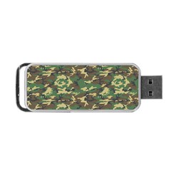 Camo Woodland Portable Usb Flash (two Sides) by trendistuff