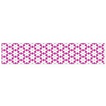 Cute Pretty Elegant Pattern Flano Scarf (Small)  Back