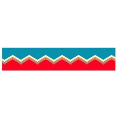 Chevrons And Rhombus Flano Scarf by LalyLauraFLM