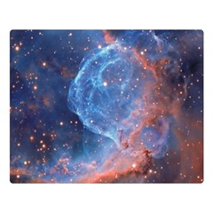 Thor s Helmet Double Sided Flano Blanket (large)  by trendistuff