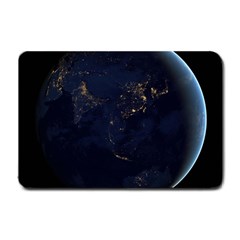 Global Night Small Doormat  by trendistuff