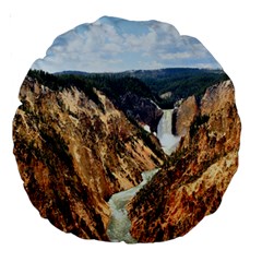 Yellowstone Gc Large 18  Premium Round Cushions by trendistuff