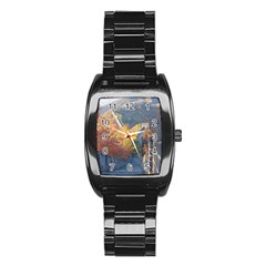 Great Wall Of China 1 Stainless Steel Barrel Watch by trendistuff