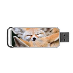 Baby Fox Sleeping Portable Usb Flash (one Side) by trendistuff