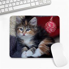 Comfy Kitty Large Mousepads by trendistuff